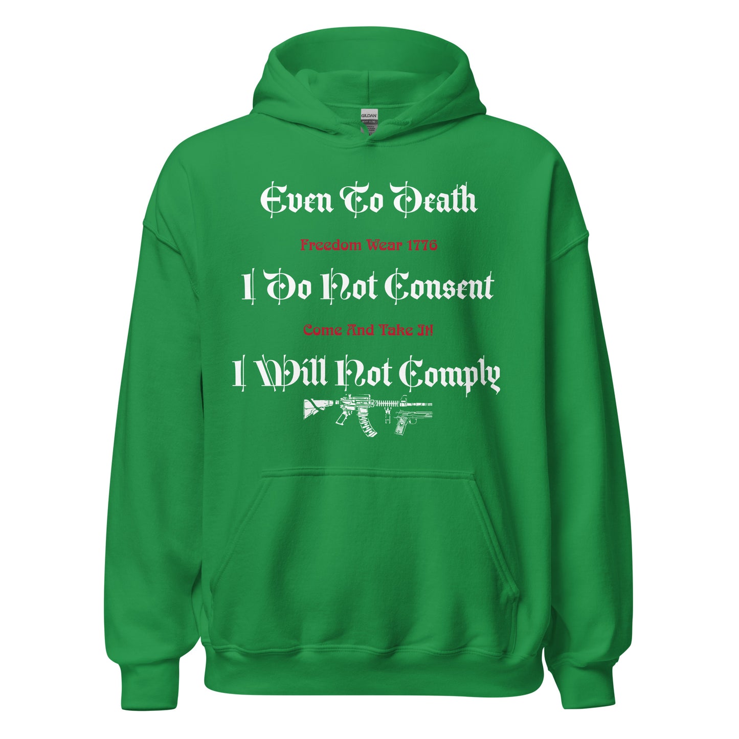 I Will Not Comply Hoodie
