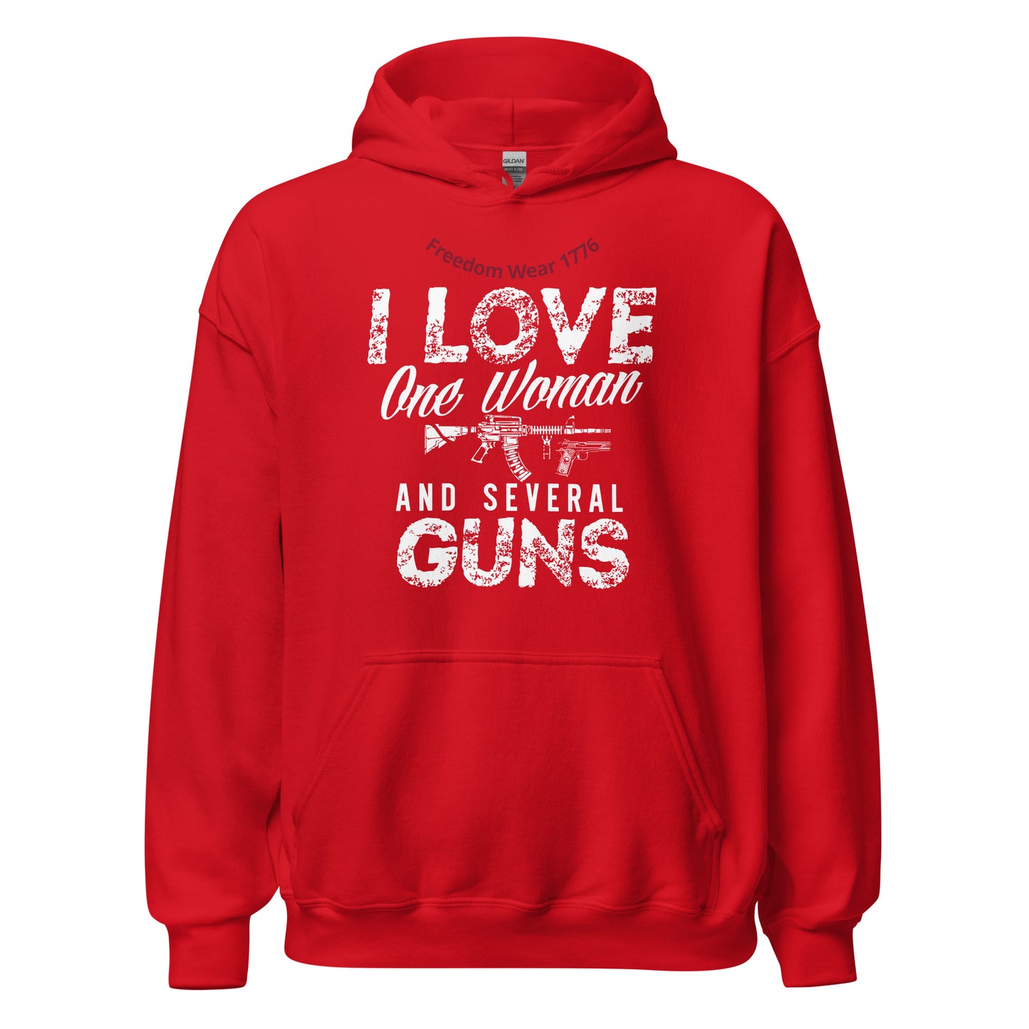 One Woman and Several Guns Hoodie